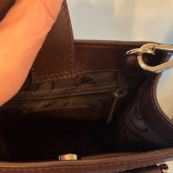 Brighton Dark Brown Crossbody Bag - Picture 4 of 9